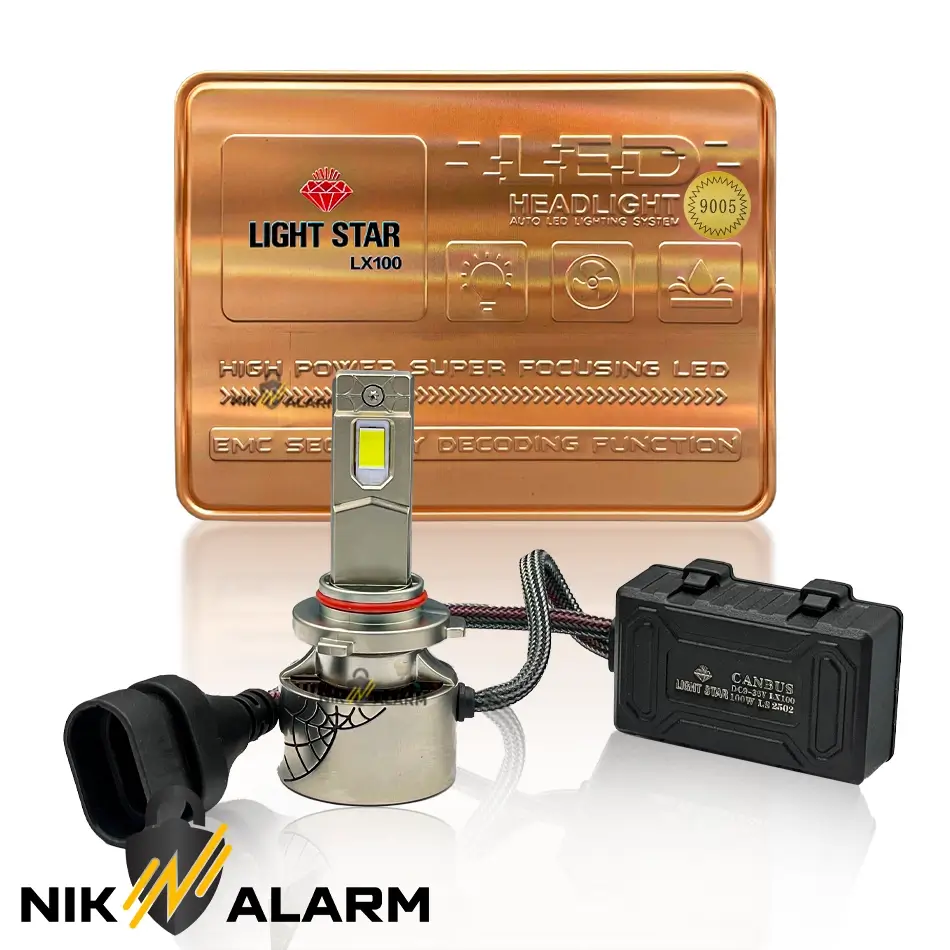 هدلایت LX 100 برند لایت استار (پایه 9005)